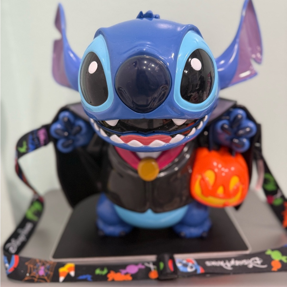 Brand new! Exclusive Disney Parks Halloween Stitch Popcorn Bucket 2024. - Picture 5 of 5